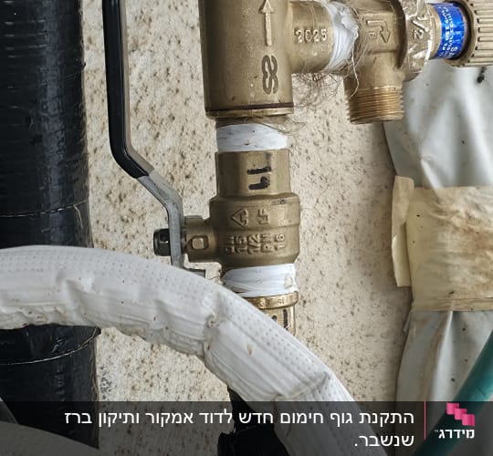 צנרת ומחברים בתחום חימום מים